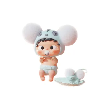 Heyone Shanghai Dream Tour City, Adventure, May Day Carnival Party, Xiao O Spin Hang Tag Box 10cm