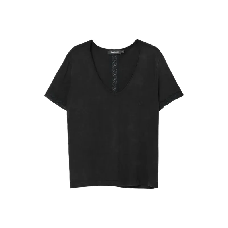 Desigual T Shirts Women's Black-0