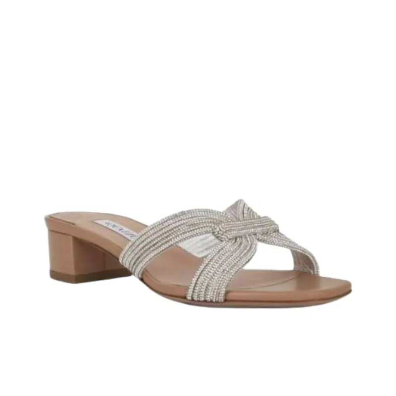 AQUAZZURA Slide Slippers 3.5cm Women's Champagne-2