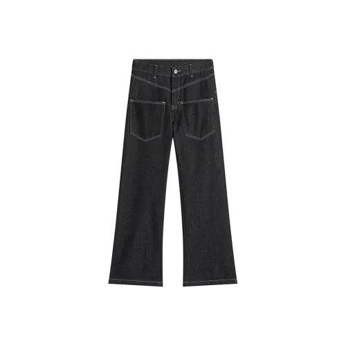 VESIBO Jeans Unisex Original Denim Black