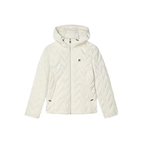 FILA Down Jackets Women's Steam White