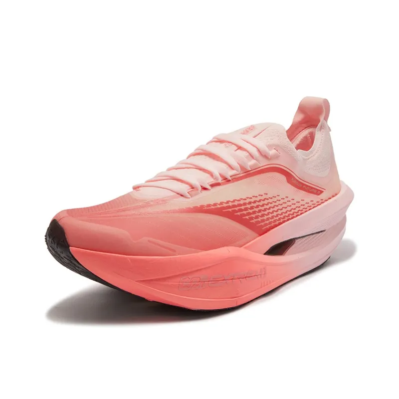 361° Cushioning, Slip Resistant, And Abrasion Resistant Low Top Casual Running Shoes Unisex Neon Light Coral-1