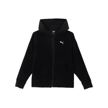PUMA Hoodie VELOUR FULL ZIP Jackets Coats Women's Black