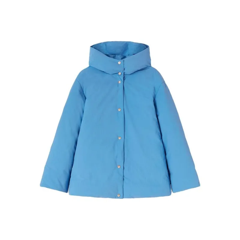 JIL SANDER Down Jackets Women's Dark Sky Blue-0