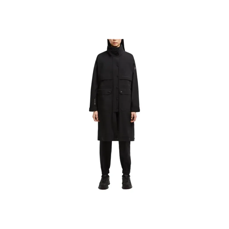 Moncler Grenoble Logo Patch Flap Pocket Parka-1