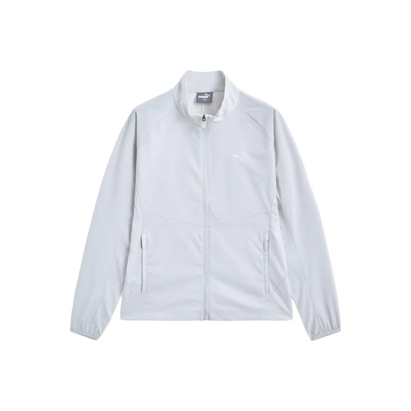 PUMA Core Woven Track Jackets Women's White-0
