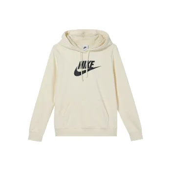 Nike As W Nsw Club Flc Gx Std Po Hd Sweatshirt Women's Beige