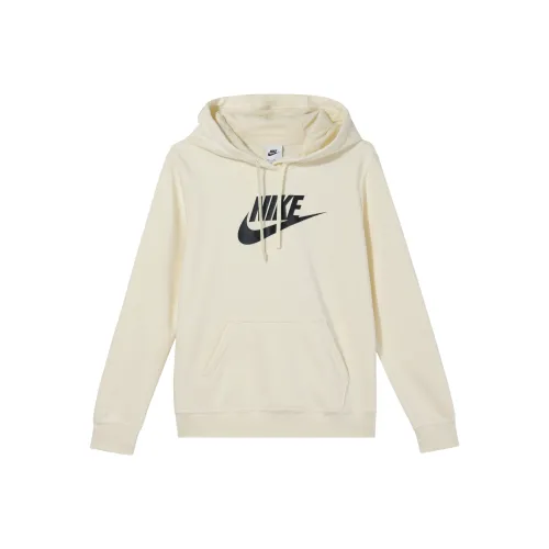 Nike As W Nsw Club Flc Gx Std Po Hd Sweatshirt Women's Beige
