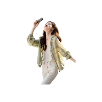 Mo Han Yi Mei Jackets Coats Women's Green