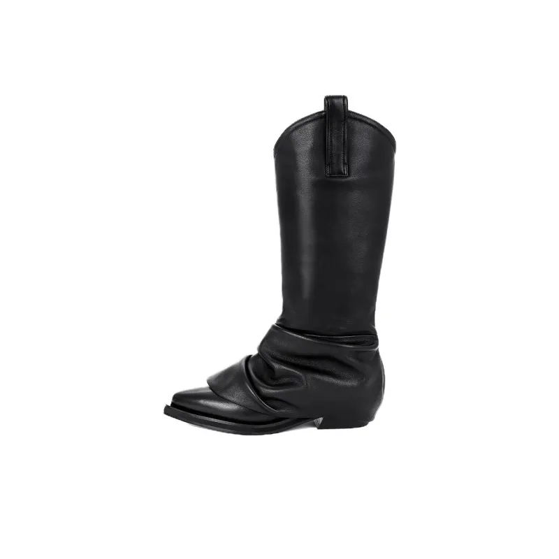 NUTTINESS Insect Inspired Body Shaping Collection Pointed Toe Ankle Boots Women's-0