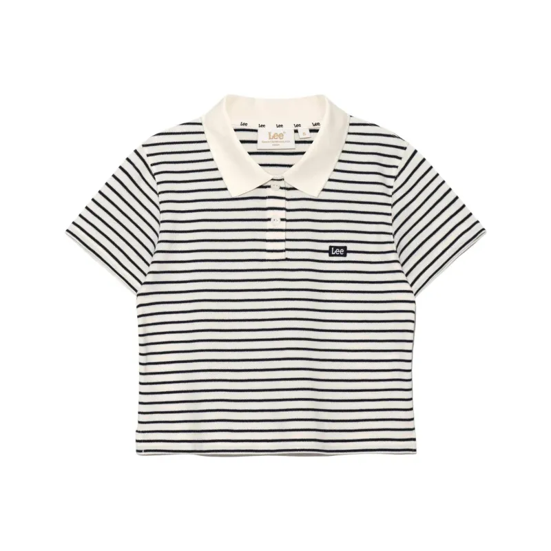 Lee Polo Shirt Women's Marine Blue-0