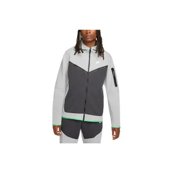 Nike Sportswear Tech Fleece Full Zip Hoodie Light Smoke Grey/Anthracite/Sail