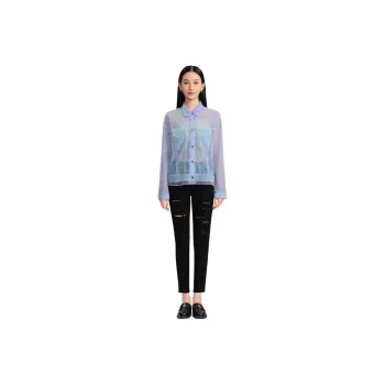 Blood Glitter Jackets Coats Women's Multicolor
