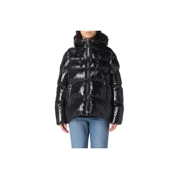 PINKO High Shine Hooded Puffer Jacket