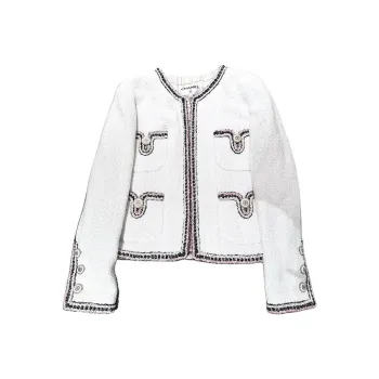 CHANEL Jackets & Coats Women's White