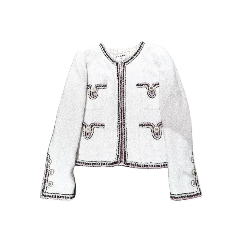 CHANEL Jackets & Coats Women's White-0
