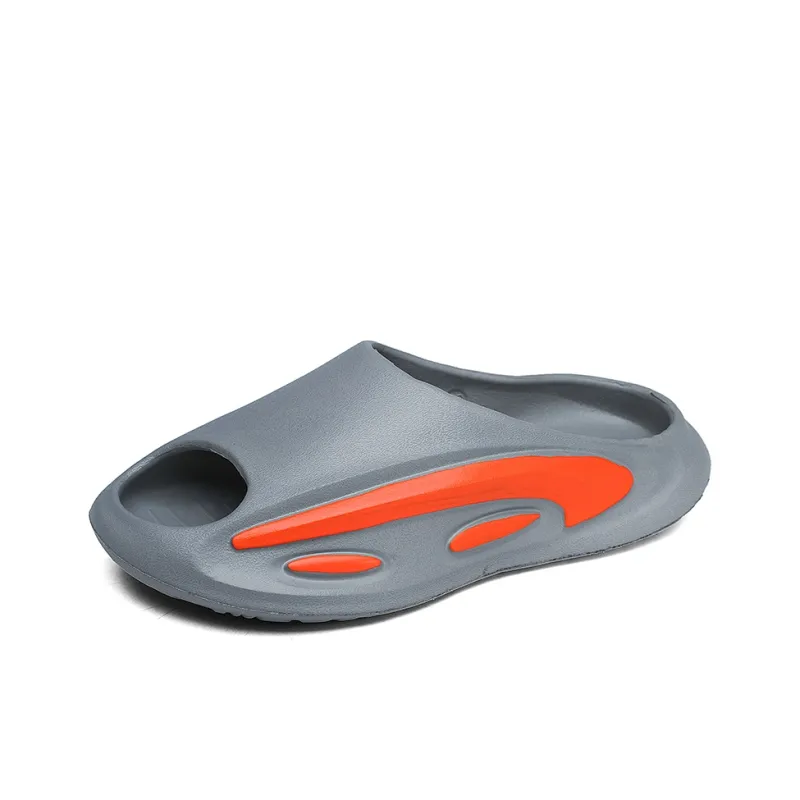 Hong Kong Meng Odor Resistant, Abrasion Resistant Slide Slippers Unisex-14