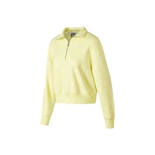 Skechers Sweatshirt Women's Fresh Pear Yellow
