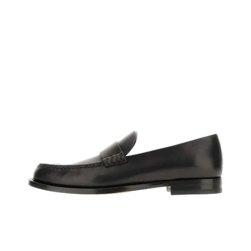 THE ROW Moccasters Casual Single Shoes Women's Black