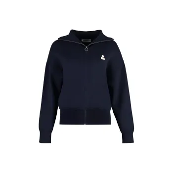 ISABEL MARANT ETOILE Axelle Zip-Up Cardigan