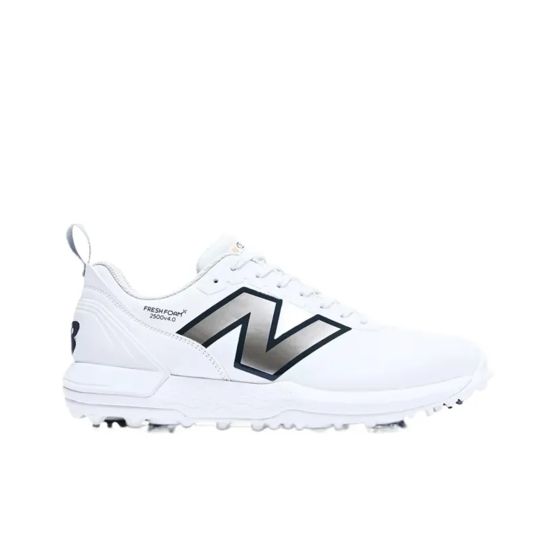 New Balance NB Fresh Foam X 2500 V4 Support Low Top Golf Shoes Unisex White 2E-1