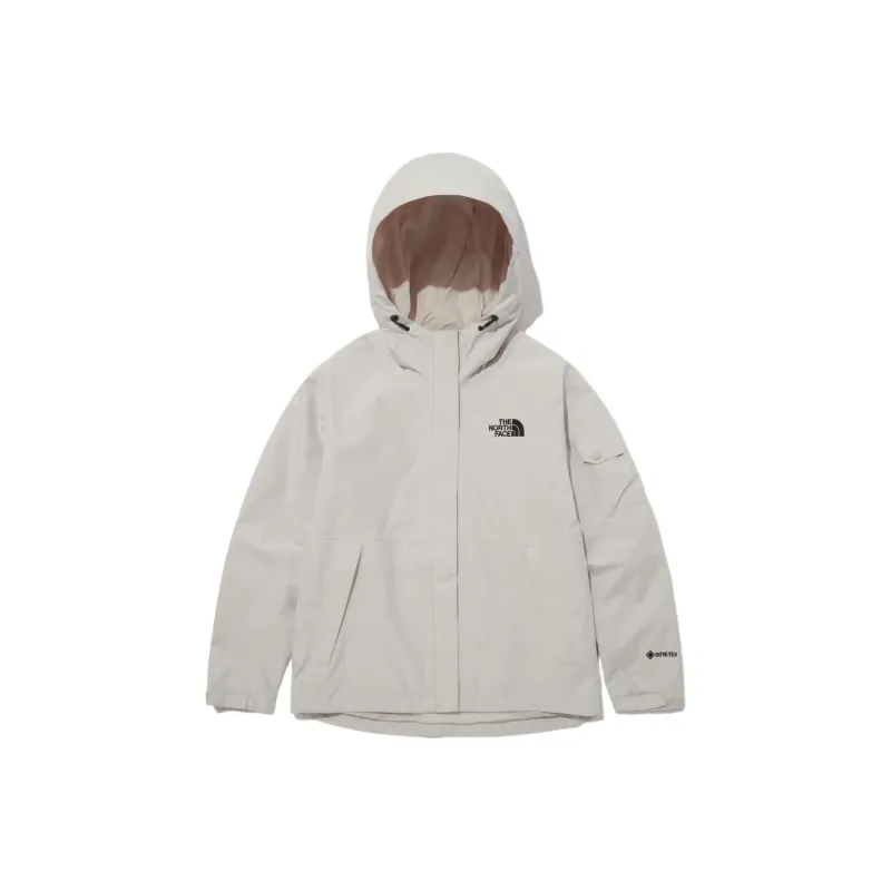 THE NORTH FACE Jacket Women's White Gray-0