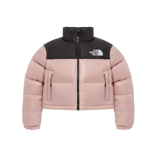 THE NORTH FACE Women's Nuptse Short Jacket Pastel Pink
