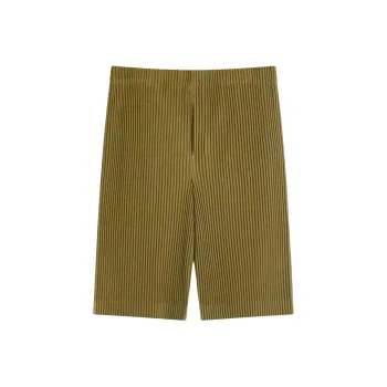 Homme Plissé Issey Miyake Color Pleats Shorts