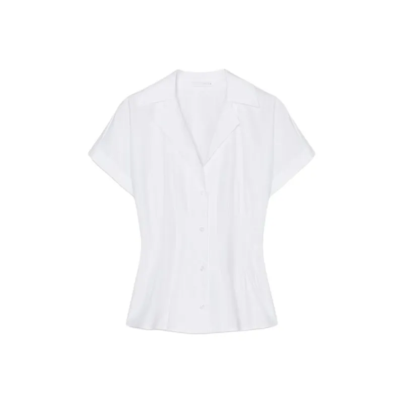 ZARA ZW Series Shirt Women's White-0