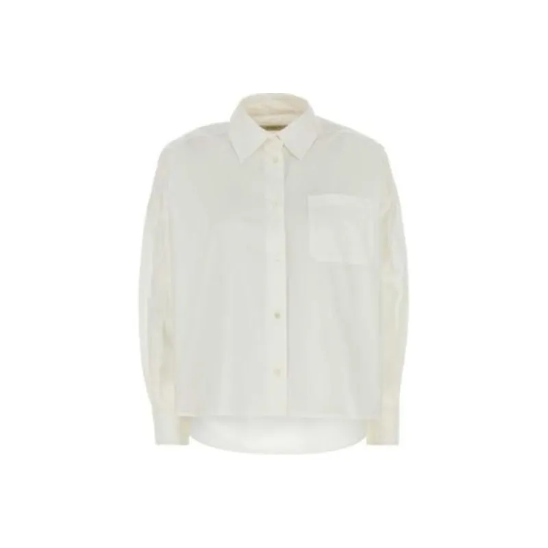 WEEKEND MaxMara Aureo Buttoned Oversized Shirt-0