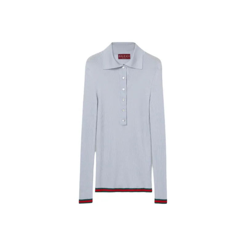 GUCCI Polo Shirts Women's Gray-0