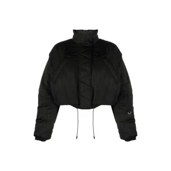 marine serre Cropped Puffer Jacket
