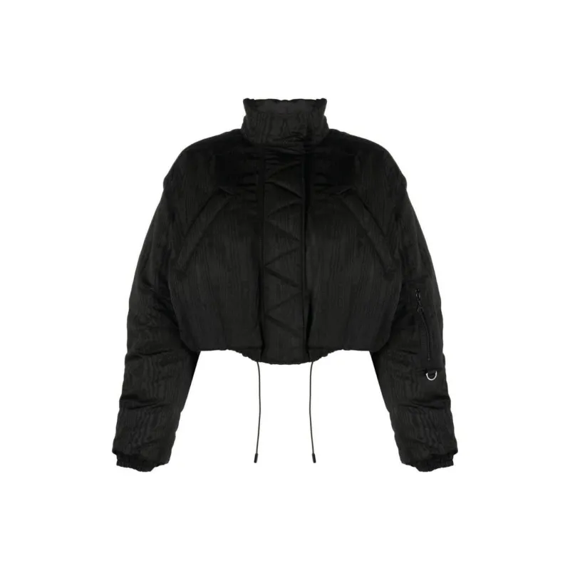 marine serre Cropped Puffer Jacket-0