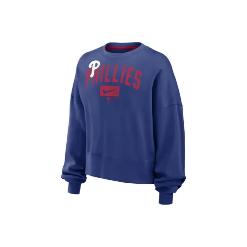 Nike Philadelphia Phillies Women's Nike Mlb Pullover Crew