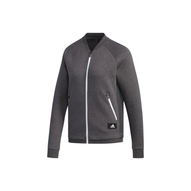 Adidas Jacket Women's Dark Heather Gray/Pure Gray-0