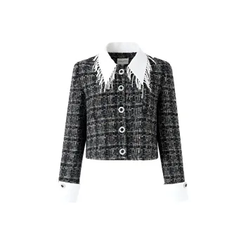 DIANA VEVINA Jackets Coats Women's Gray