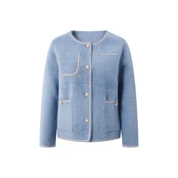 FINITY Knitwear Women's Gray Blue