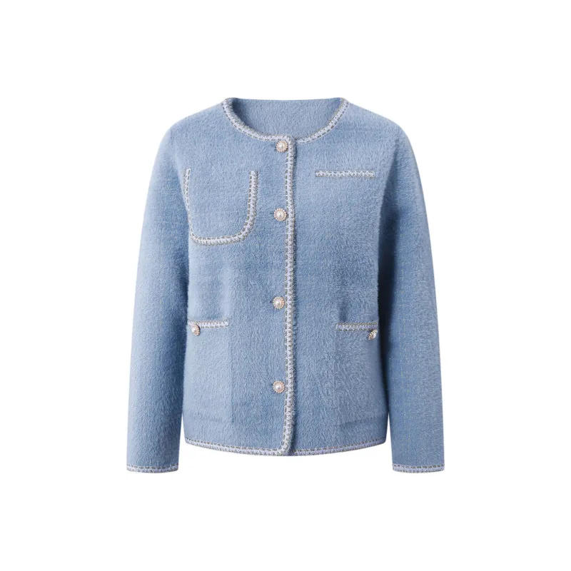 FINITY Knitwear Women's Gray Blue-0