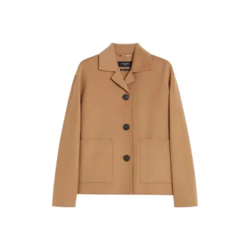 WEEKEND MaxMara Sale Single Breasted Long Sleeved Jacket