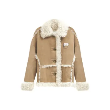 Li Zixian Jackets Women's Khaki
