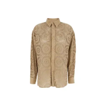 Eleventy Perforated pattern Shirt