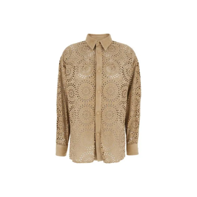 Eleventy Cut out Shirt-0