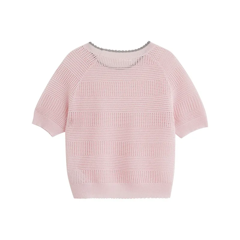 Inman Knitwear Women's Light Pink-1