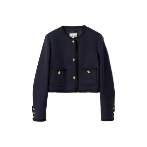 MIU MIU Jackets Women's Navy