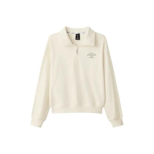 Skechers Mountain And Wild Outdoor Series Sweatshirt Women's Egg White