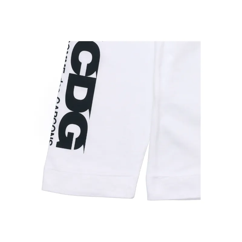 CDG T Shirts Unisex White-4