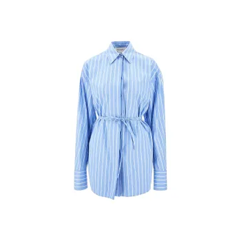 SportMax Firma Striped Button Up Shirt