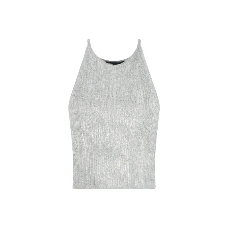 ARMANI EXCHANGE Lurex Tank Top-0