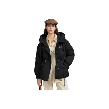 ELLE Down Jackets Women's Black