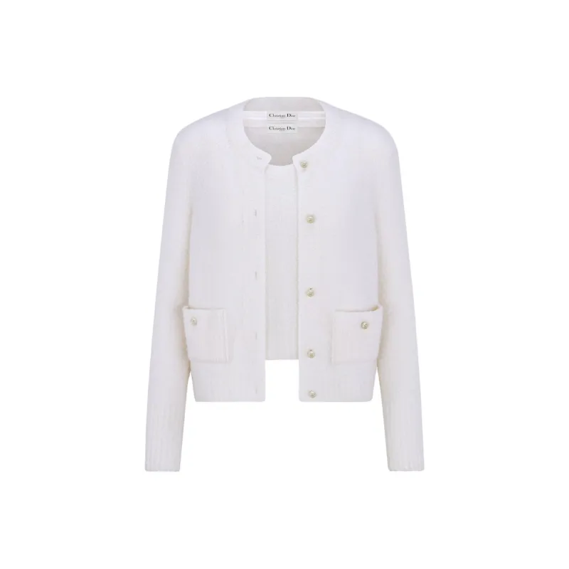 DIOR FW25 Knitwear Women's Ecru-0